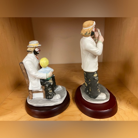 EMMETT KELLY JR 2 CLOWNS DOCTORS COLLECTIBLE - Picture 4 of 5